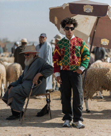 Kheima Bomber Jacket - Made in morocco